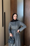 ELBİSESerena Elbise 1125 Antrasit
