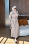 ELBİSESerena Elbise 1125 Bej