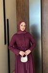 ELBİSESerena Elbise 1125 Bordo