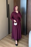 ELBİSESerena Elbise 1125 Bordo