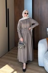 ELBİSESerena Elbise 1125 Vizon