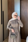 ELBİSESerena Elbise 1125 Vizon
