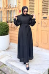 ELBİSESeyyar Kemerli Elbise 1073 Siyah 