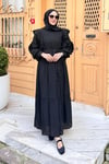 ELBİSESeyyar Kemerli Elbise 1073 Siyah 