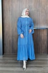 ELBİSESoi Elbise 1096 mavi
