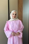 ELBİSESoi Elbise 1096 Mint Pudra