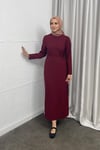 ELBİSEStil Elbise 1050 Bordo