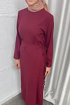 ELBİSEStil Elbise 1050 Bordo
