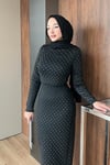 ELBİSETaşlı Elbise 1073 Siyah