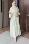 ELBİSEVual Elbise 1193 Sarı