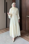 ELBİSEVual Elbise 1193 Sarı