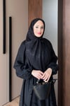 ELBİSEVual Elbise 1193 Siyah