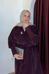 KABAN & MONTBronşlu Premium Kaban 1049 Bordo