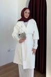 KABAN & MONTBronşlu Premium Kaban 1049 Ekru