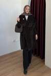 KABAN & MONTBronşlu Premium Kaban 1049 Kahve