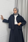 TAKIM Trenç Etekli Takım 1053 Siyah