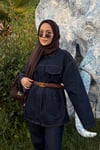 TAKIMBağlamalı Denim Takım 1134 Lacivert