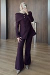 TAKIMCeketli Pelerinli Takım 1184 Bordo