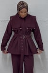 TAKIMCeketli Takım 1075 Bordo