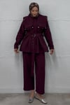 TAKIMCeketli Takım 1075 Bordo