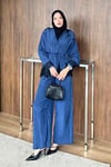 TAKIMDantelli Pantolonlu Takım 1075 Mavi