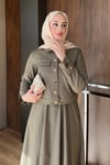 TAKIMDenim Ceketli Takım 1079 Haki