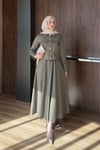 TAKIMDenim Ceketli Takım 1079 Haki