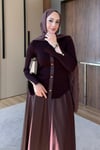 TAKIMDeri Etekli Takım 1048 Bordo