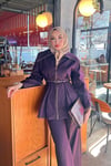 TAKIMElisa Denim Takım 1064 Mürdüm