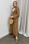 TAKIMETEKLİ KETEN TEKIM 20033 CAMEL