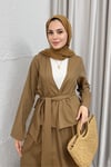 TAKIMETEKLİ KETEN TEKIM 20033 CAMEL