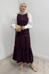 TAKIMFisto Etekli Takım 51118 Bordo