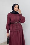 TAKIMGüpürlü Takım 51038 Bordo