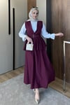 TAKIMKemer Detaylı Takım 1113 Bordo
