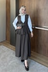 TAKIMKemer Detaylı Takım 1113 Kahve