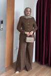 TAKIMKeten Pantolonlu Takım 1194 Kahve