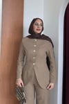 TAKIMKeten Pantolonlu Takım 1194 Vizon