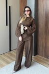 TAKIMKeten Pantolonlu Takım 1195 Kahve