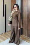 TAKIMKeten Pantolonlu Takım 1195 Kahve