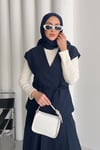 TAKIMKeten Yelek Etekli Takım 02125 Lacivert