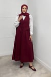 TAKIMKeten Yelekli Takım 51132 Bordo