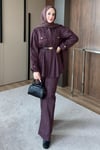 TAKIMKot Kemerli Takım 1044-S Bordo