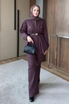 TAKIMKot Kemerli Takım 1044-S Bordo