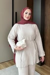 TAKIMLinda Pantolonlu Takım 1131 Bej