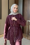 TAKIMÖnü Tüylü Takım 1046 Bordo