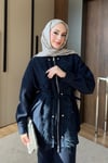 TAKIMÖnü Tüylü Takım 1046 Lacivert
