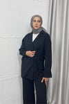 TAKIMPantolonlu Takım 1054 Siyah