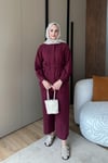 TAKIMPantolonlu Takım 1104 Bordo