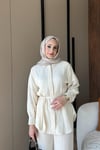 TAKIMPantolonlu Takım 1104 Ekru