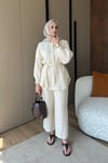 TAKIMPantolonlu Takım 1104 Ekru